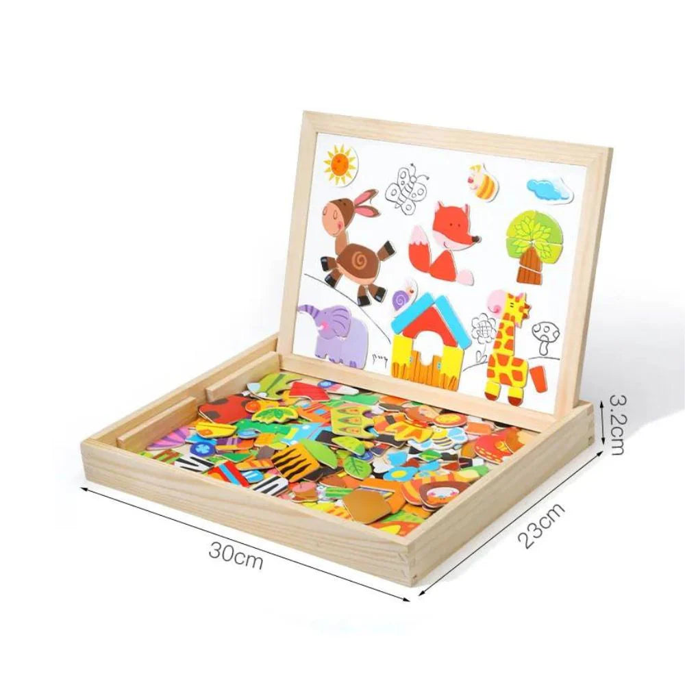 MagniPlay Houten 2-in-1 Bord